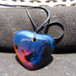 11 gr Heart Pendant Indonesian Blue Amber for Healing 25A354
