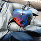 11 gr Heart Pendant Indonesian Blue Amber for Healing 25A354