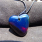 10 gr Heart Pendant Indonesian Blue Amber for Healing 25A346