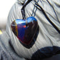 10 gr Heart Pendant Indonesian Blue Amber for Healing 25A346