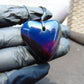10 gr Heart Pendant Indonesian Blue Amber for Healing 25A346