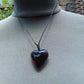 10 gr Heart Pendant Indonesian Blue Amber for Healing 25A346