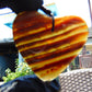 8 gr Heart Pendant Indonesian Amber for Healing 25A229