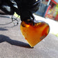 10 gram 38x38x14 mm  Pendant Indonesian Amber for Healing 25Y34
