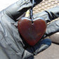 12 gr Heart Pendant Indonesian Inclusion Amber for Healing 25A249