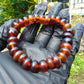 19 gram Small Beads Bracelet Indonesian mix Blue Amber for Healing A34G211