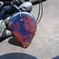 15 gr 53x39x12 mm Pendant Indonesian Sky Blue Amber for Healing 25Y27