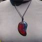21 gr 56x40x16 mm Pendant Indonesian Sky Blue Amber for Healing 25A81