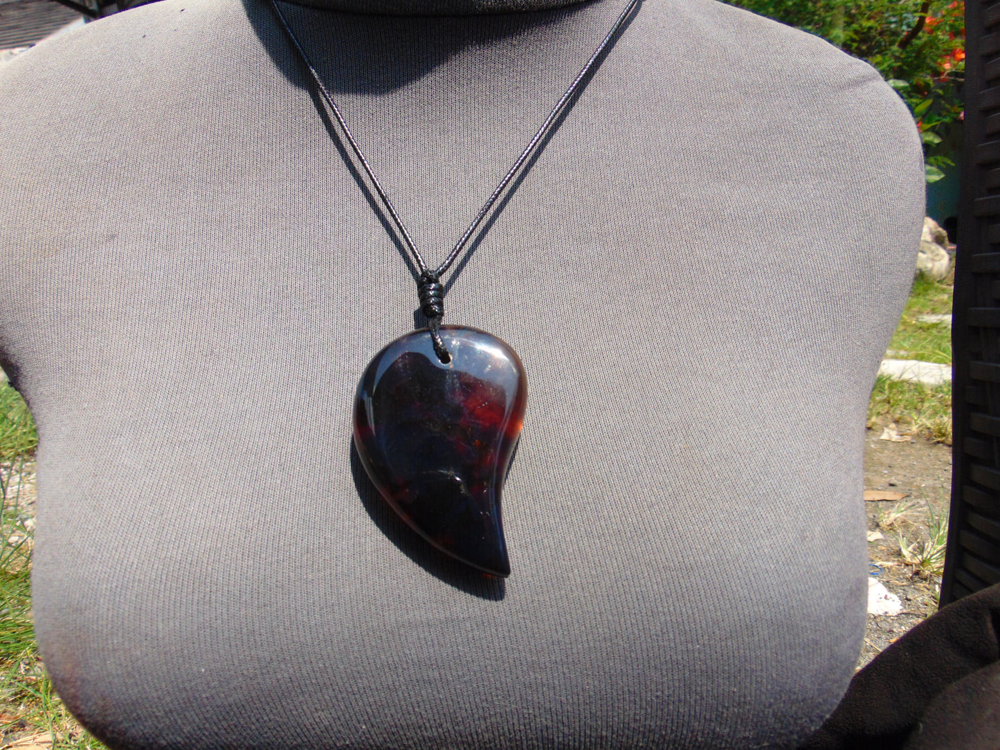 25 gr 62X40X16 mm Pendant Indonesian Sky Blue Amber for Healing