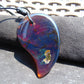37 gr 82x51x15 mm Pendant Indonesian Sky Blue Amber for Healing 25Y10