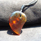 8 gram 40x18x12 mm  Pendant Indonesian Amber for Healing 25Y39
