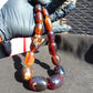 106 gram Small Beads Combination Necklace Indonesian Amber for Healing A643