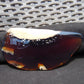 56 gram Slab polished Indonesian yellow blue Amber for Healing ML80