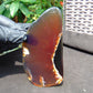 56 gram Slab polished Indonesian yellow blue Amber for Healing ML80