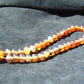 25 gr Hand Tasbih 33+2 Beads 8 mm Indonesian Blue Red Amber for Healing 26TBS850