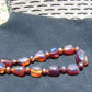59 gram Small Beads Combination Necklace Indonesian Blue Amber for Healing S13K184