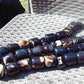 755 gr Komboloi Tasbih Rosary 33+2 Beads 30x25 mm Indonesian dark white Amber for Healing 26TBH2