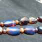 94 gram Small Beads Combination Necklace Indonesian Blue Amber for Healing S11K172
