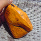 373 gram Polished Indonesia Yellow Aromatic Amber for Healing 25K14