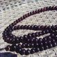 73 gram 108 Beads 9 mm Rosary Mala Buddha for Yoga and Meditation Indonesian Dark Red Amber for Healing MB19