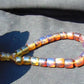 38 gr Komboloi Rosary 22 Beads 12x12 mm Indonesian Blue Amber for Healing TU14