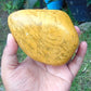 290 Gr Rough 102x70x75mm Polished Indonesian Fragrant Amber for Healing 25K8
