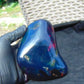 360 gr Blue Polished 14x10x6 cm Indonesia Blue Amber for Healing 26AR221